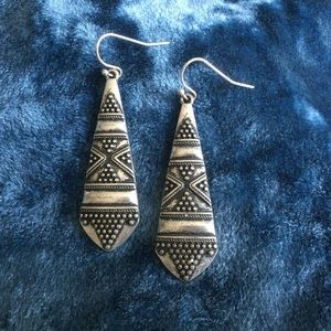 Boho Silver Earrings